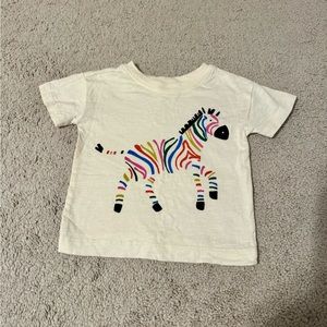 Hanna Andersson zebra shirt